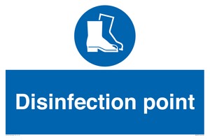 Disinfection point